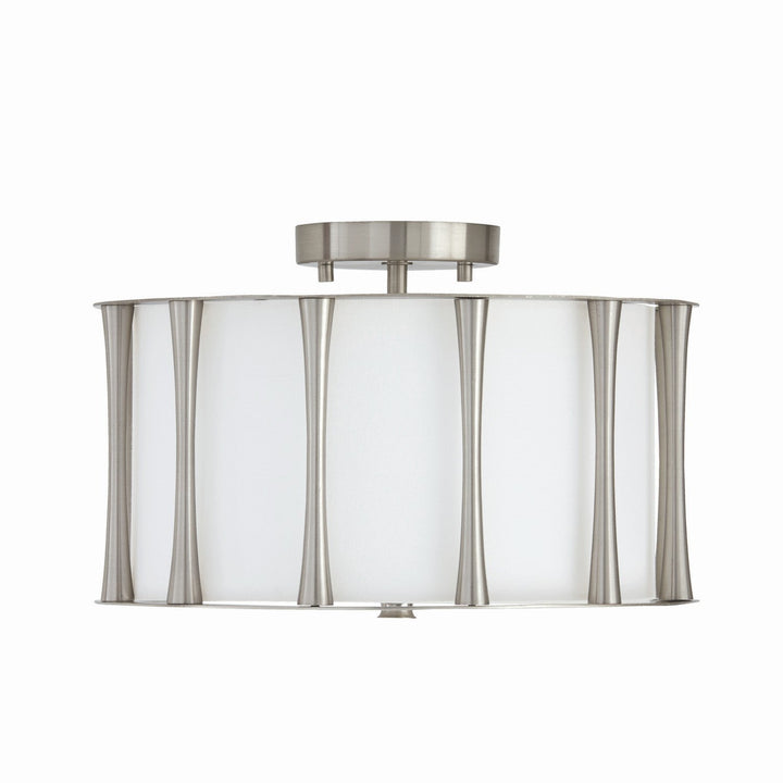 Capital Lighting Three Light Semi-Flush Mount