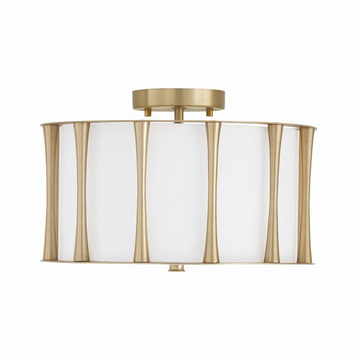 Capital Lighting Three Light Semi-Flush Mount