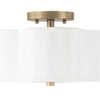 Capital Lighting Two Light Semi-Flush Mount