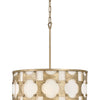 Carter LED Chandelier in Burnished Gold