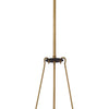 Cartwright LED Pendant in Rustic Brass