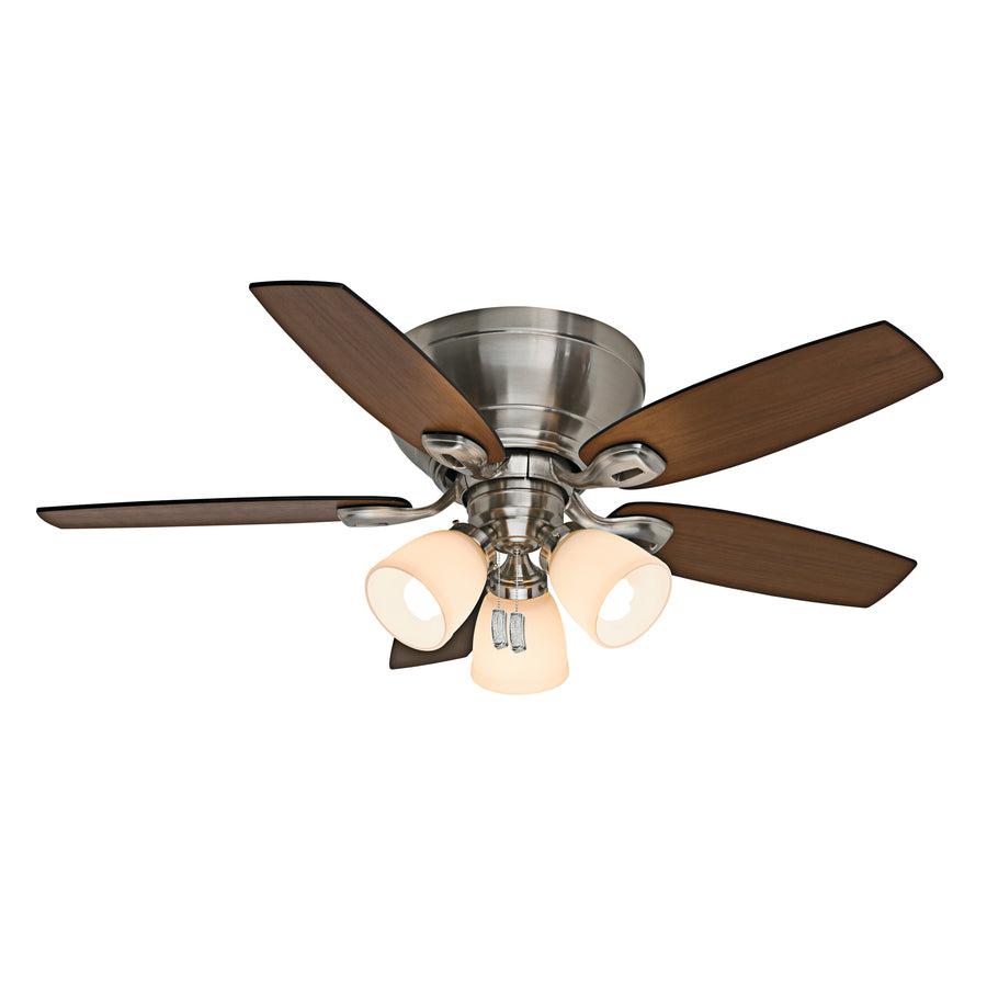 Casablanca Durant 44" Indoor Flushmount Pull Chain Ceiling Fan with 42W LED