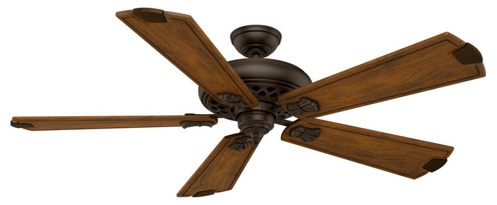 Casablanca Fellini 60" Indoor Ceiling Fan with Wall Control in Brushed Cocoa