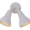 Cast Two Light Directional Bullet in Textured White