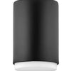 Cedric LED Flush Mount in Black