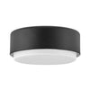 Cedric LED Flush Mount in Black