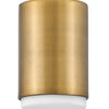 Cedric LED Flush Mount in Lacquered Brass