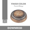 Ceiling Fan Downrod Coupler in French Beige