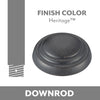 Ceiling Fan Downrod Coupler in Heritage