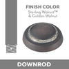 Ceiling Fan Downrod Coupler in Sterling Walnut/Golden Walnut
