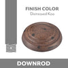 Ceiling Fan Downrod in Distressed Koa