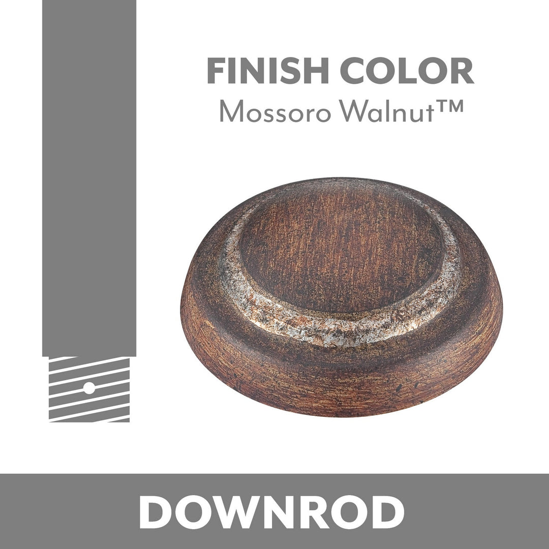 Ceiling Fan Downrod in Mossoro Walnut