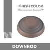 Minka Aire 4.5" Ceiling Fan Downrod in Restoration Bronze