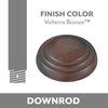 Minka Aire 4.5" Ceiling Fan Downrod in Volterra Bronze