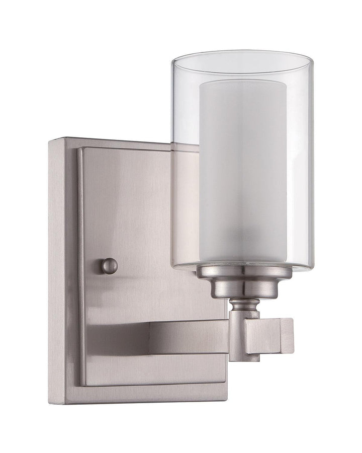 Celeste One Light Wall Sconce in Brushed Polished Nickel