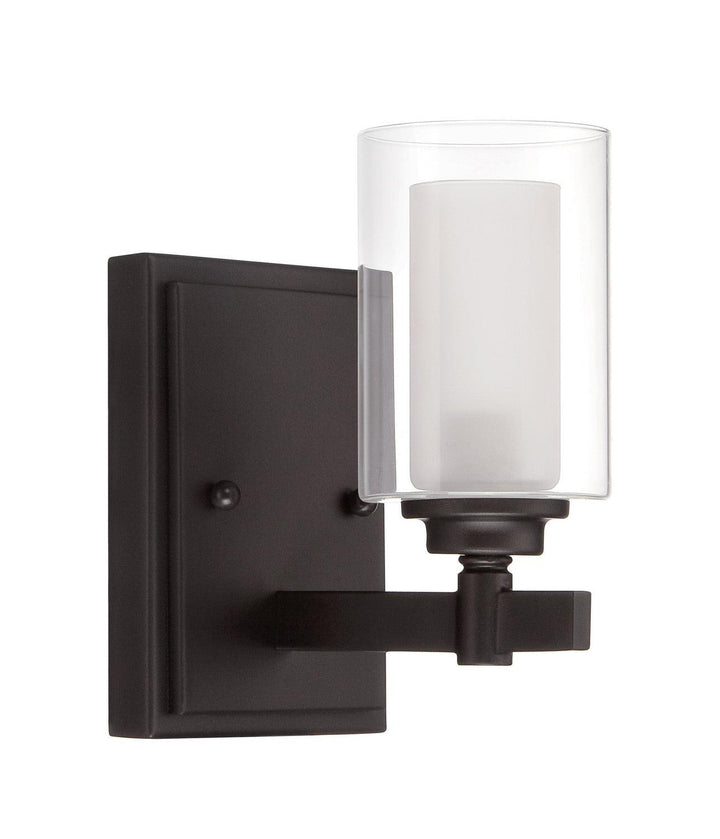 Celeste One Light Wall Sconce in Espresso