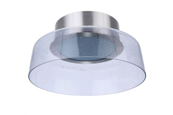 Centric LED Flushmount in Brushed Polished Nickel