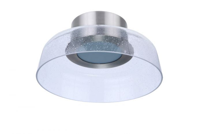 Centric LED Flushmount in Brushed Polished Nickel