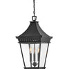 Chapel Hill LED Hanging Lantern in Museum Black