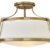 Charlotte LED Flush Mount in Brushed Caramel