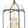 Clarendon LED Chandelier in Bronze