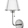 Clarke LED Wall Sconce in Polished Nickel