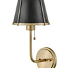 Clarke LED Wall Sconce in Warm Brass