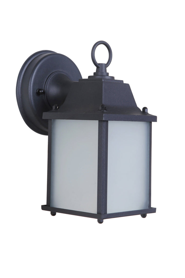 Coach Lights Cast LED Wall Lantern in Textured Black