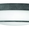 Colbin LED Flush Mount in Aged Zinc