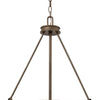 Collier LED Pendant in Light Oiled Bronze