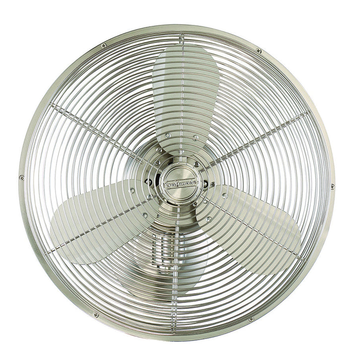 Craftmade Bellows IV 14" Hard Wired Oscillating Wall Fan with Wall Control