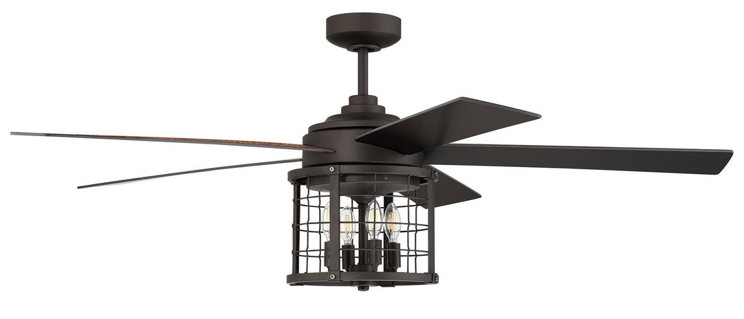 Craftmade Nicolas 56" Ceiling Fan with LED and Wall and Remote Control