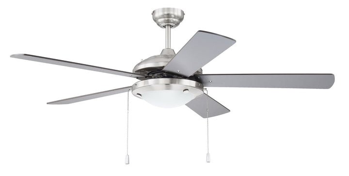 Craftmade Nikia 52" Indoor/Outdoor Pull Chain Ceiling Fan with Dimmable LED Light