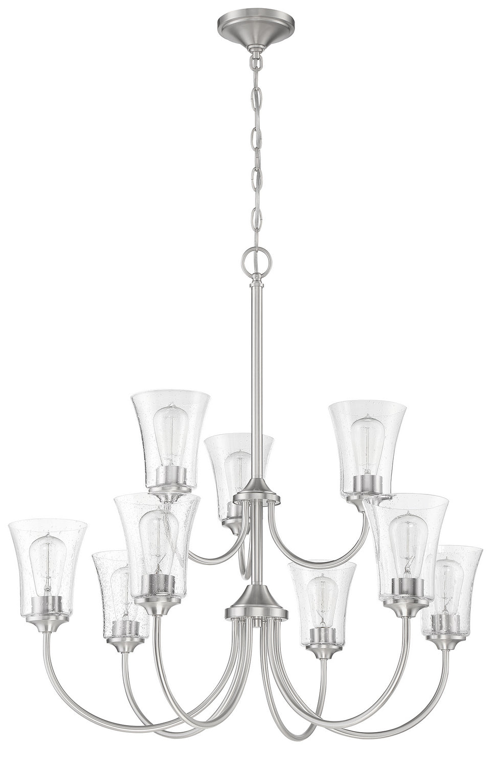 Craftmade Nine Light Chandelier