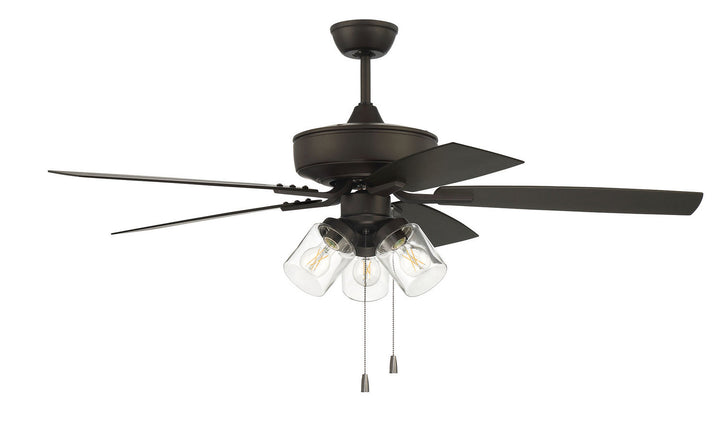 Craftmade Outdoor Pro Plus 104 52" Pull Chain Ceiling Fan with LED Light Kit