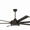 Craftmade Prost Indoor/Outdoor Smart DC Ceiling Fan with 20W LED and Wall and Remote Control