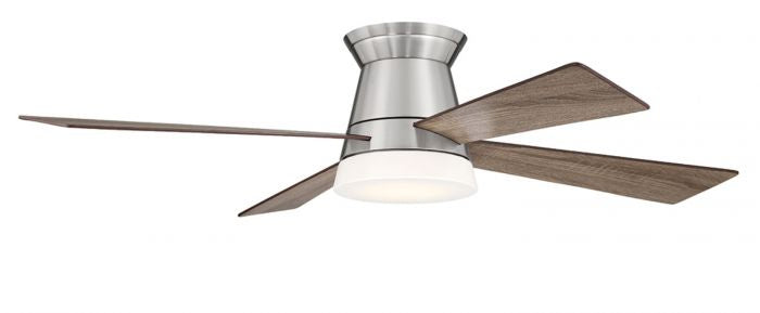 Craftmade Revello 52" Flushmount Ceiling Fan with 20W LED and Wall and Remote Control