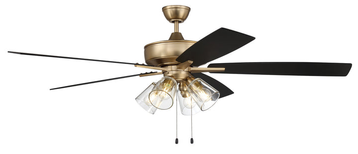 Craftmade Super Pro 104 60" Ceiling Fan in Satin Brass