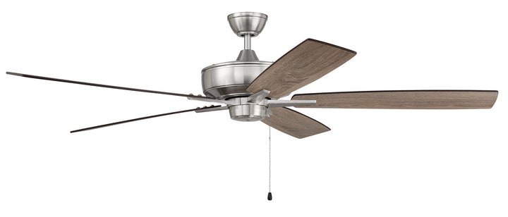 Craftmade Super Pro 60" Ceiling Fan in Brushed Polished Nickel