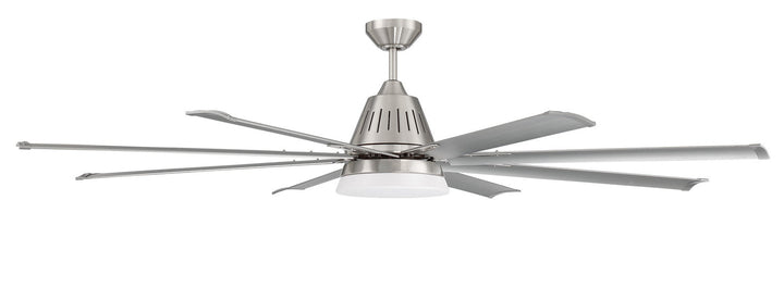 Craftmade Wingtip 72" Smart DC Ceiling Fan with 18W LED and Remote