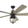 Craftmade Winton 56" DC Ceiling Fan with LED and Wall Control plus Remote in Aged Bronze Brushed