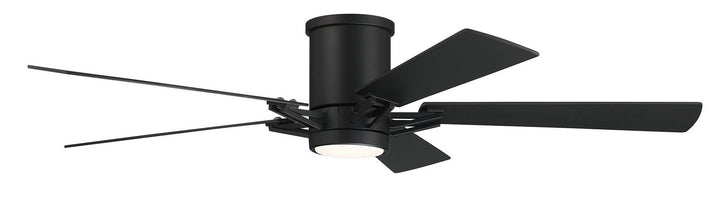 Craftmade Wyatt 52" Smart Indoor/Outdoor Flushmount DC Ceiling Fan with 18W LED and Remote