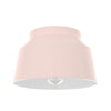 Cranbrook One Light Flush Mount in Blush Pink