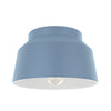 Cranbrook One Light Flush Mount in Indigo Blue