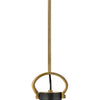 Crew LED Pendant in Heritage Brass