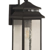 Crossbend One Light Outdoor Wall Mount in Dark Bronze Gilded