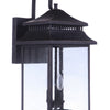 Craftmade Crossbend 3-Light Wall Light 12"W ZA3134-DBG