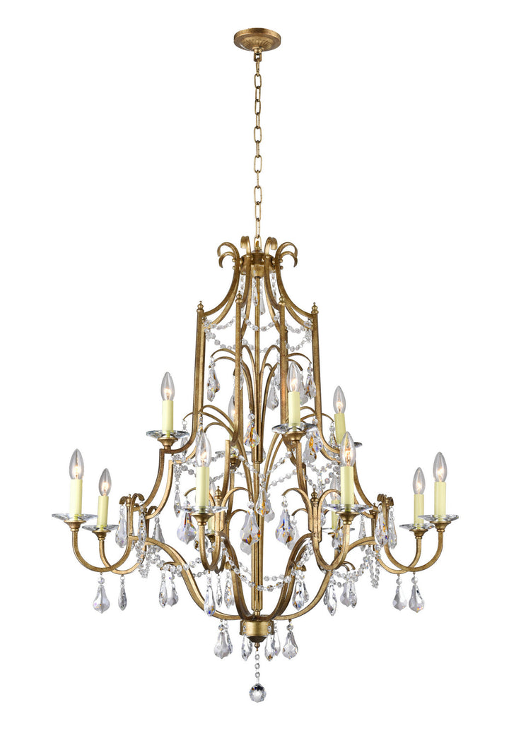 CWI Lighting 12 Light Chandelier