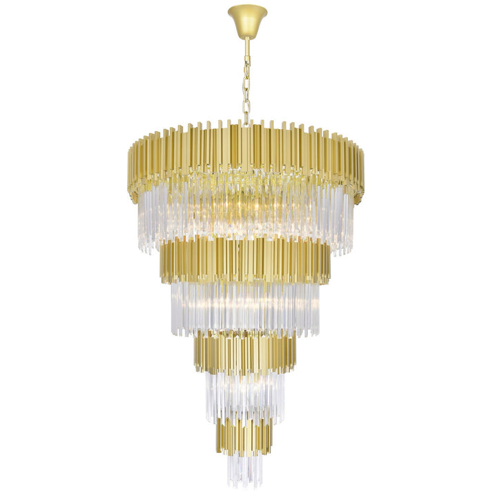 CWI Lighting 34 Light Chandelier