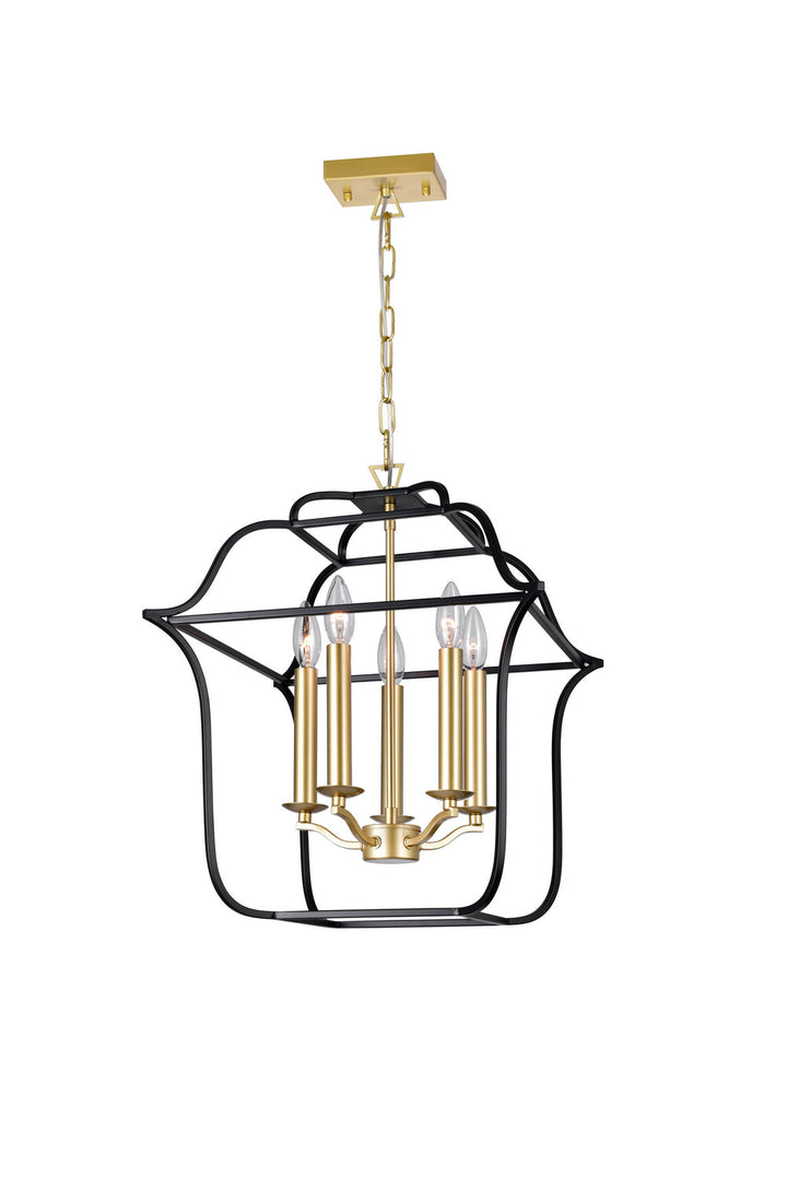 CWI Lighting Five Light Chandelier